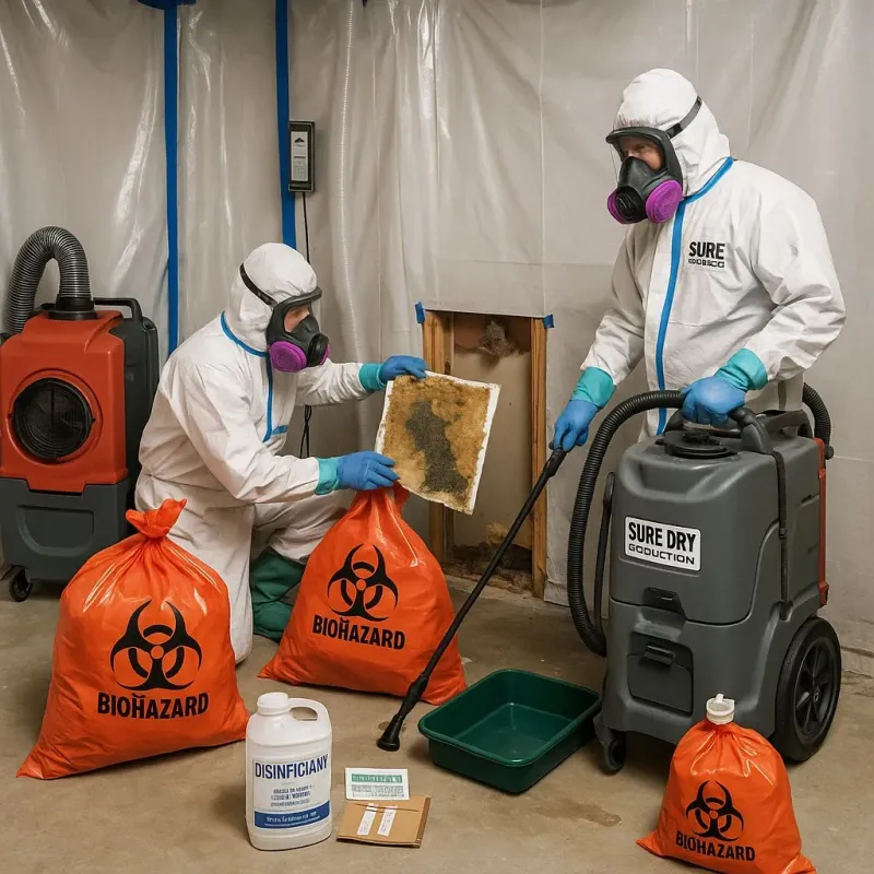 Contaminated Water Handling Protocols process in Raleigh, NC