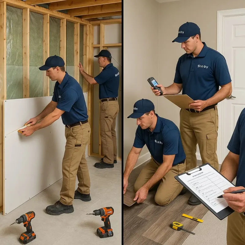 Repairs and Reconstruction process in Raleigh, NC