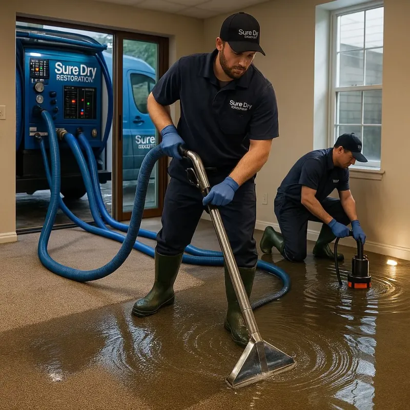 Water Extraction and Removal process in Raleigh, NC